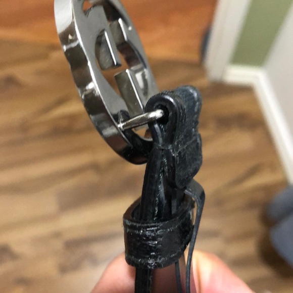 GUCCI Men’s Black Monogram Belt - Picture 16 of 16